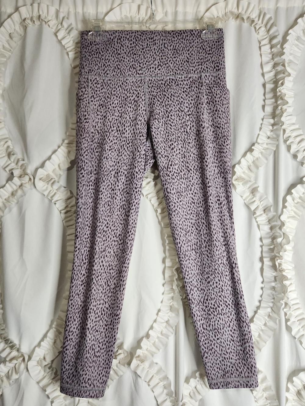 Athleta Leggings Animal Print Salutation Stash Pocket Printed Sz Small
